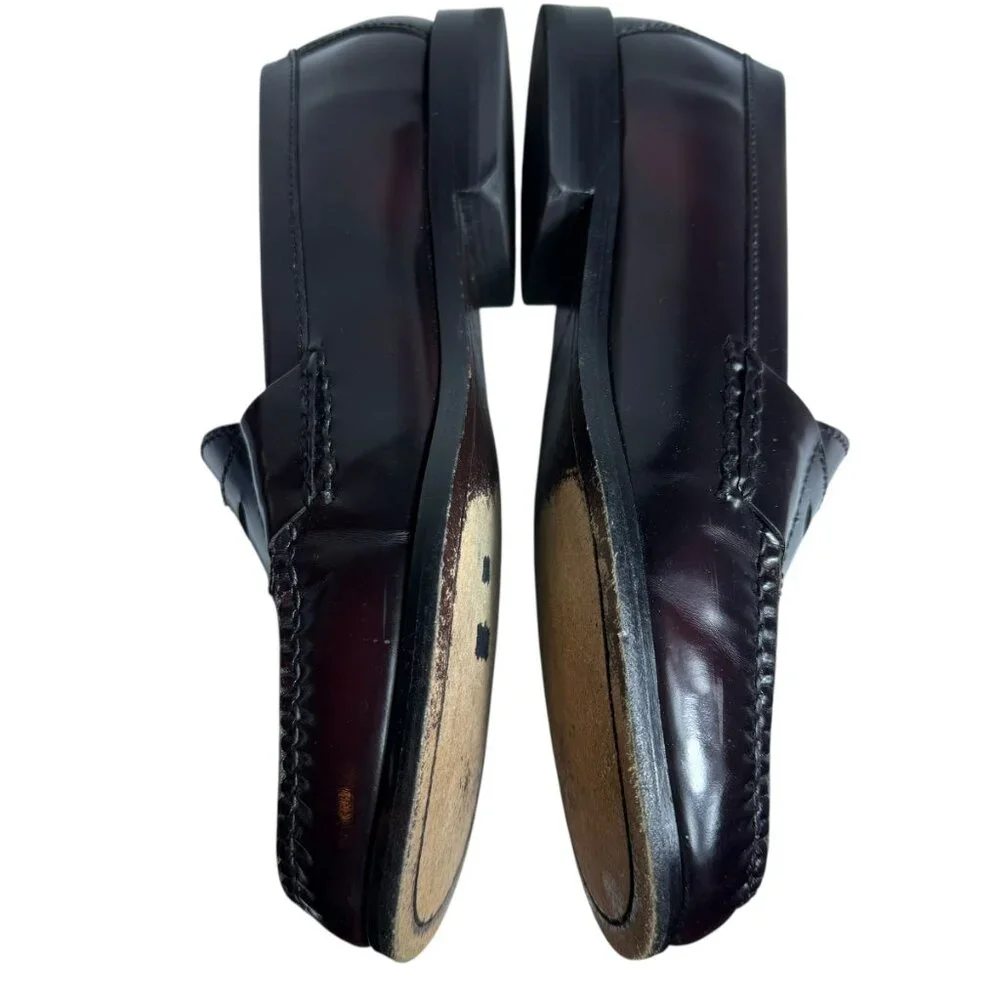 Cole Haan Men’s Leather Slip-On Penny Loafers — Size 8 - Picture 4 of 12